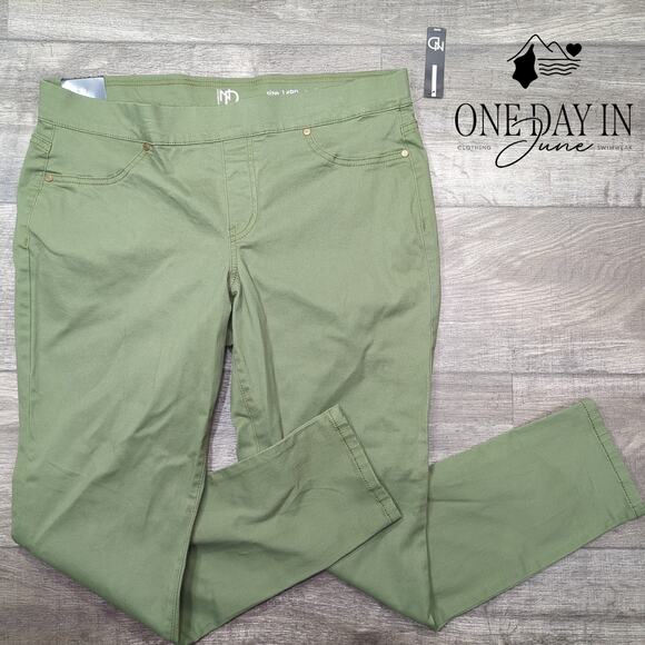 New Directions Petite Pull On Skinny Ankle Pants Size 14P - Picture 1 of 6